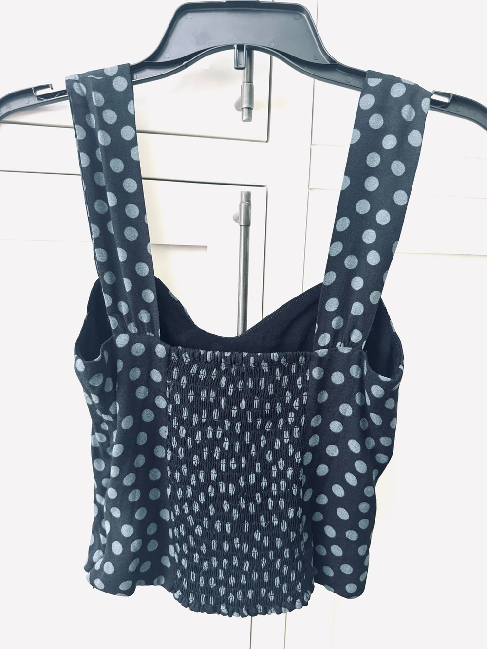 REFORMATION - NWT Hester Tank Top Cosmic Dot Polka Dot Size 2 - Picture 5 of 8